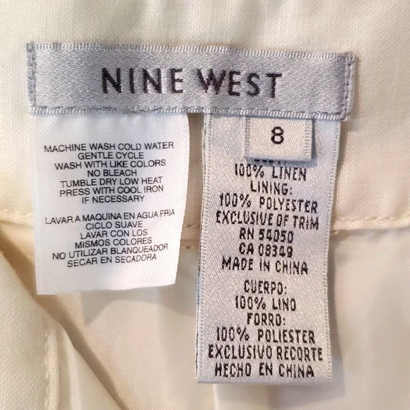 Nine West Cream Trousers - Picture 3 of 10